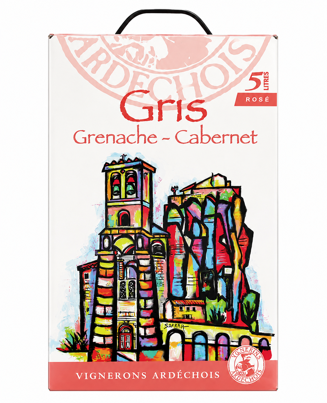 BIB 5L ARDECHE GRIS GRENACH/CABERNET